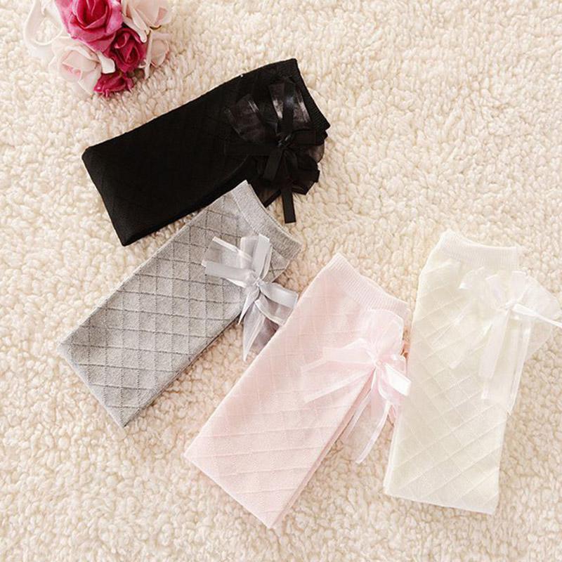 High Socks With Bow